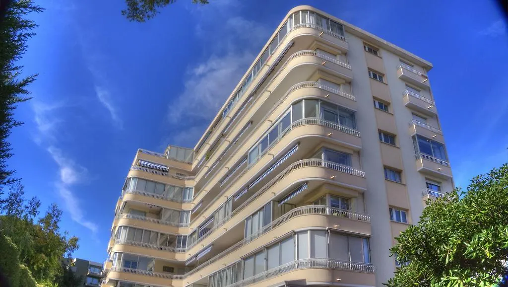 Beau 2 pièces 3 étoiles Vue Mer Garage Privé 150m plages wifi Cannes Appartement