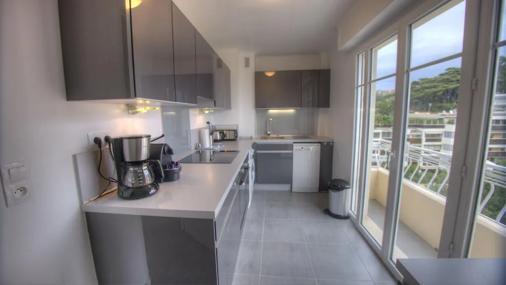 Beau 2 Pieces 3 Etoiles Vue Mer Garage Prive 150M Plages Wifi 프랑스
